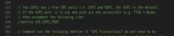 TFT_eSPI setup for HSPI