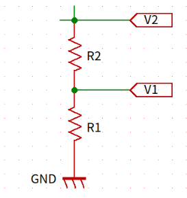 Voltage divider circuit