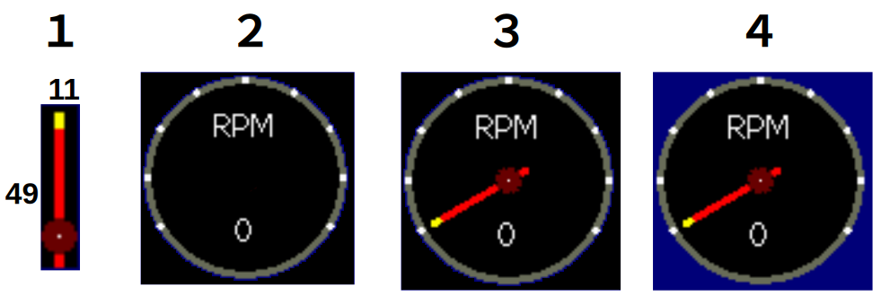 sprite of the hands of a meter