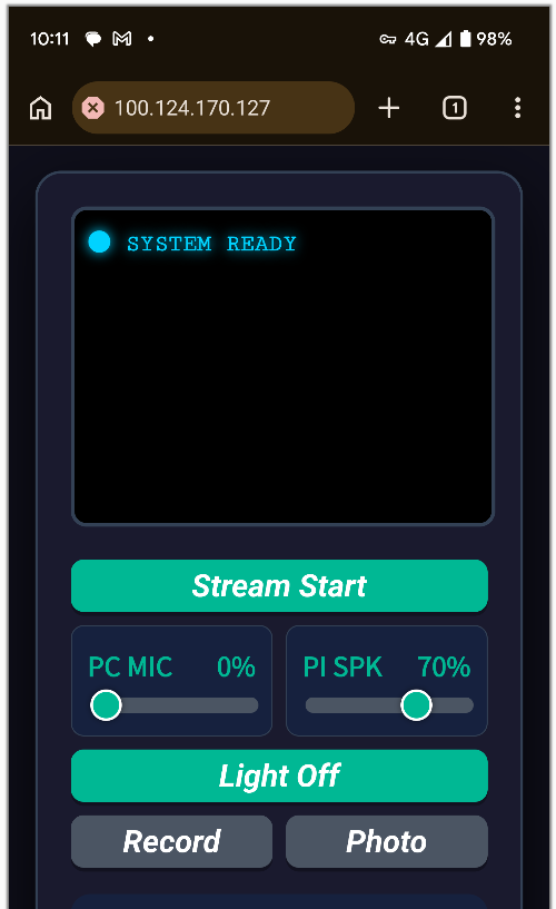 Access result of cell phone
